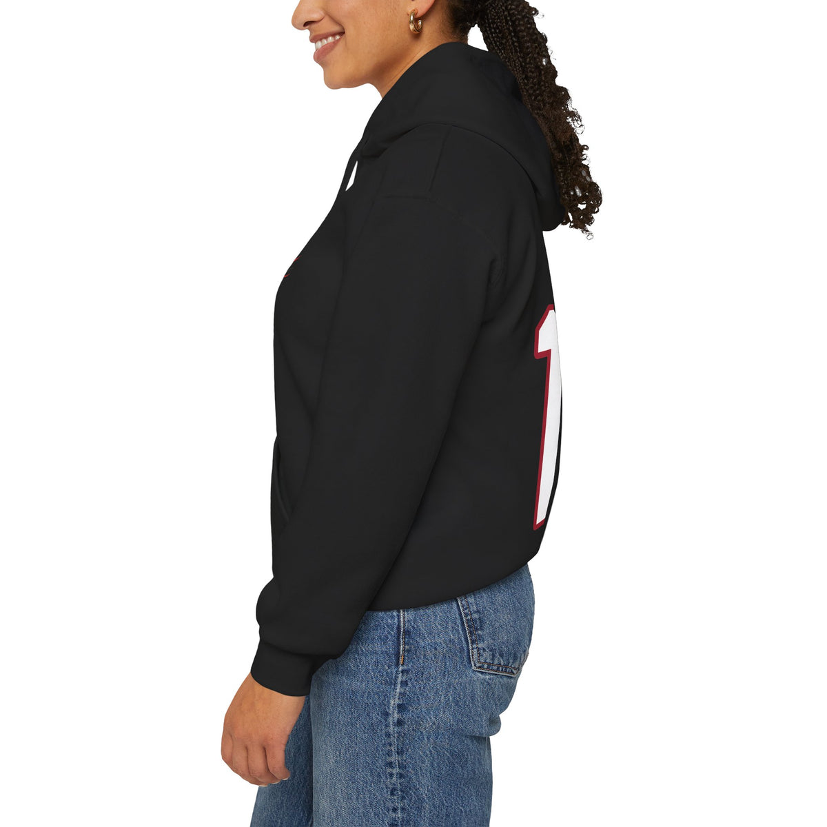 Hannah Bilka Detroit Hockey Club Unisex Moto Hoodie