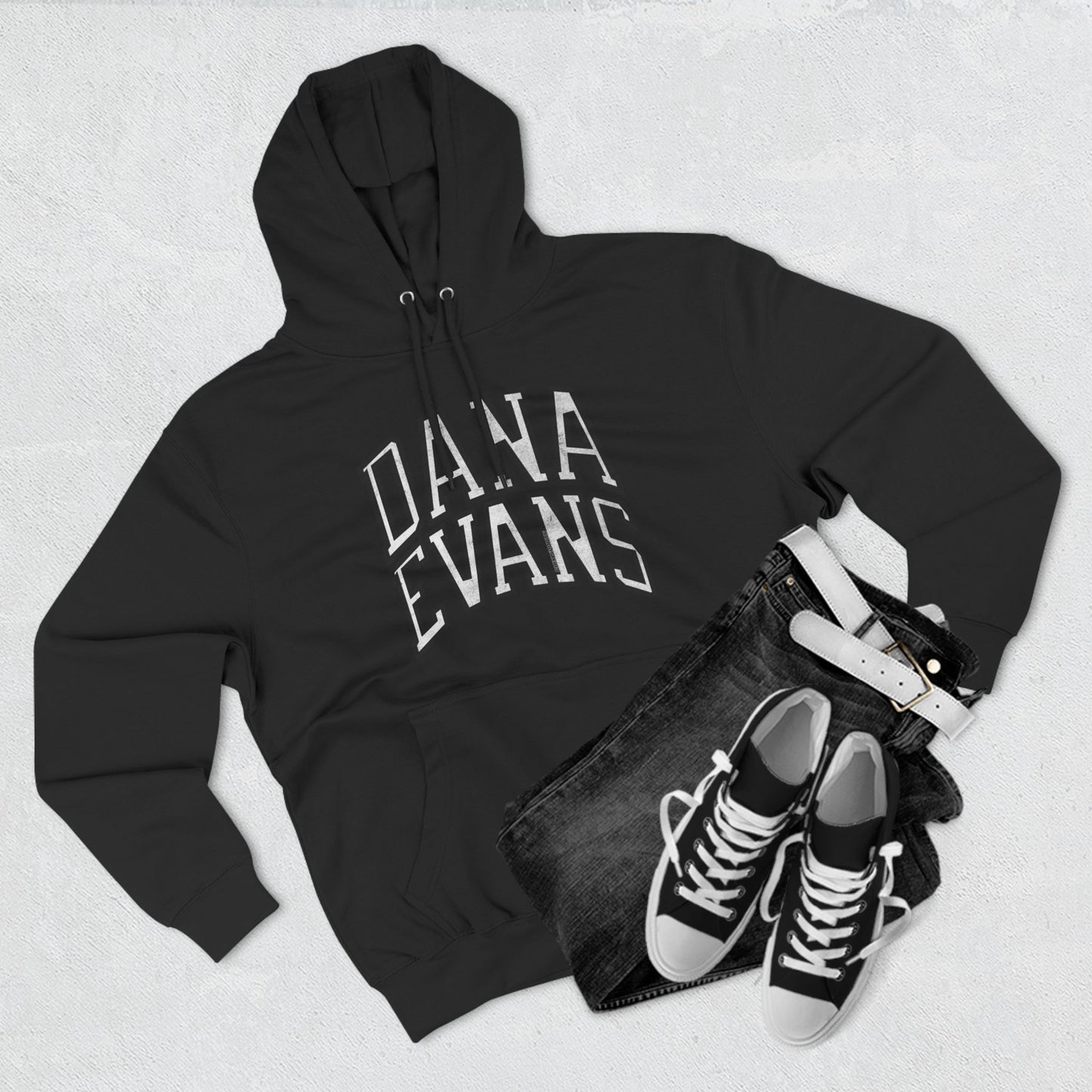 Dana Evans Sky Premium Hoodie Vintage Print