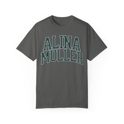 Alina Muller Boston Hockey Star Vintage Print Premium T-shirt