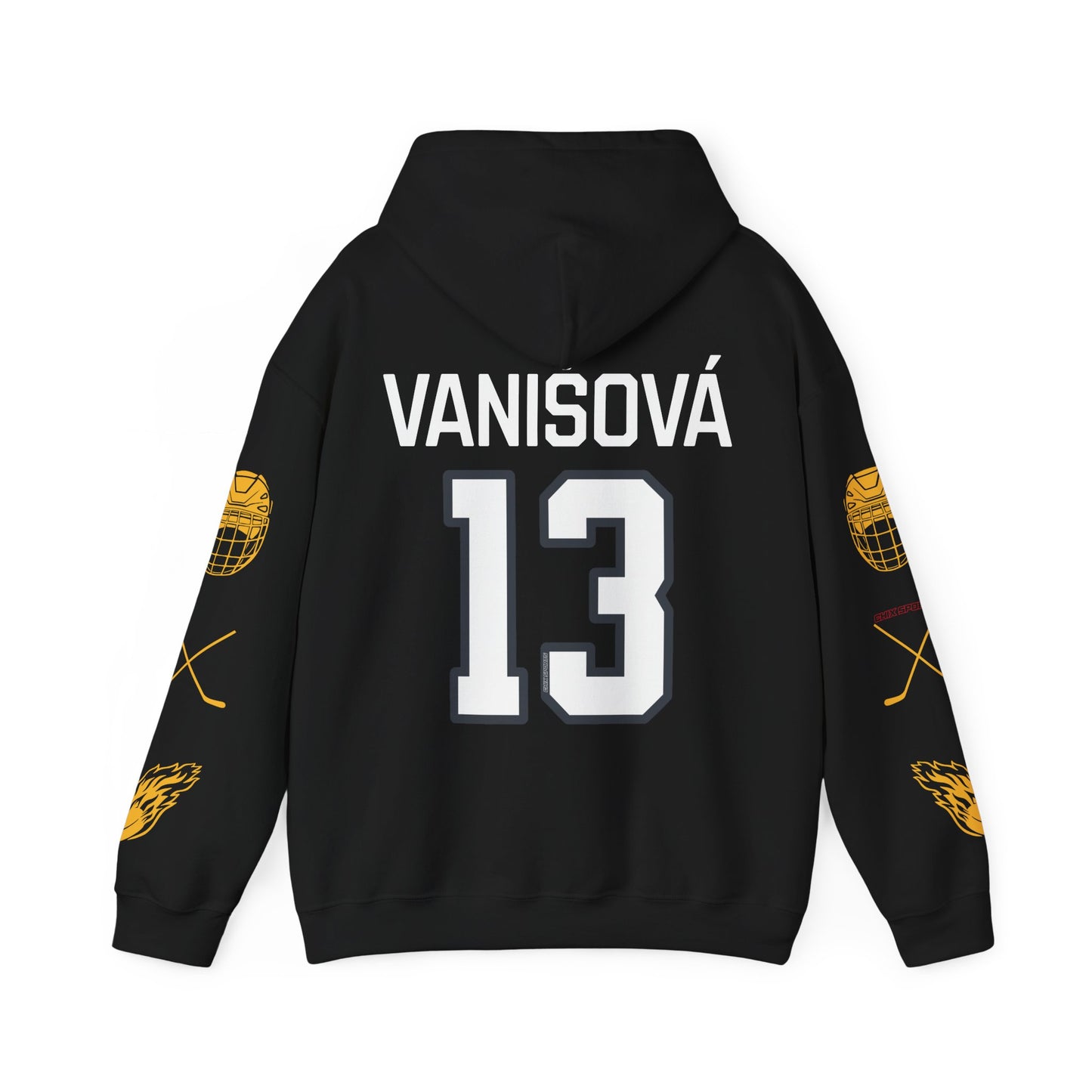 Tereza Vanisova 13 Charge Hockey Heavy Hoodie