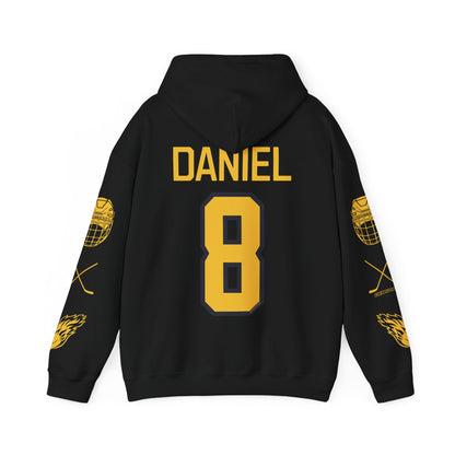 Izzy Daniel 8 Sceptres Hockey Heavy Hoodie