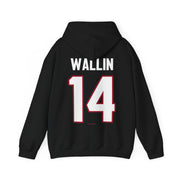 Olivia Wallin Detroit Hockey Club Unisex Moto Hoodie