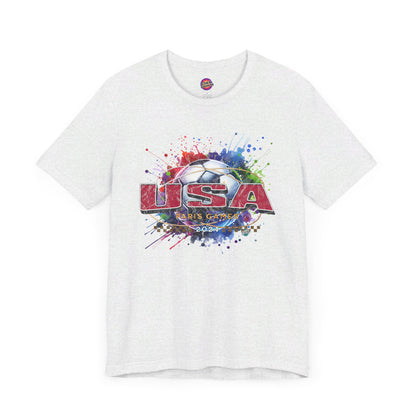 U.S. Women's Soccer Fans T-shirt Red USA