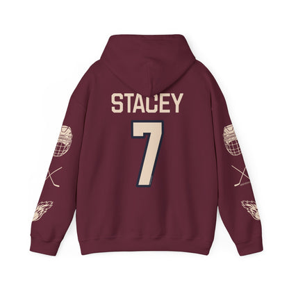 Laura Stacey 7 Victoire Hockey Heavy Hoodie