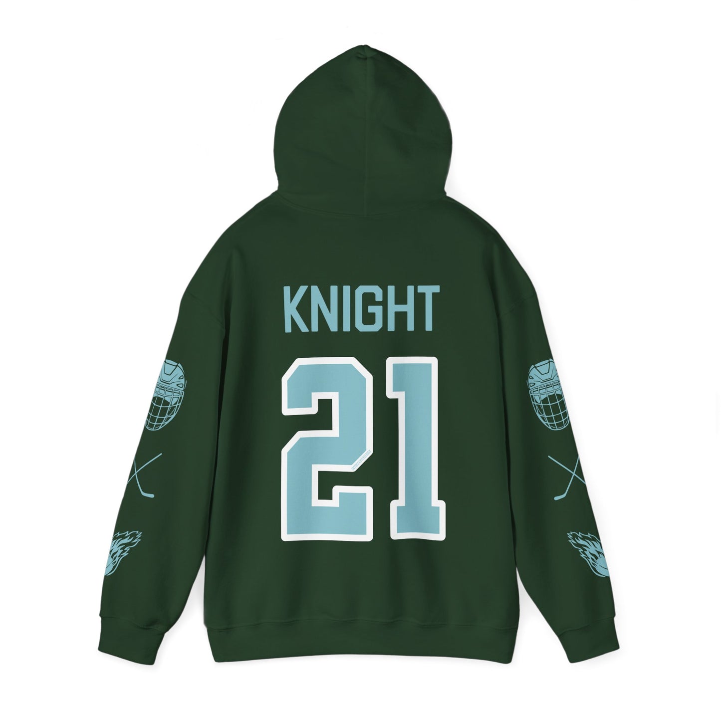 Hilary Knight 21 Heavy Fleet Hoodie