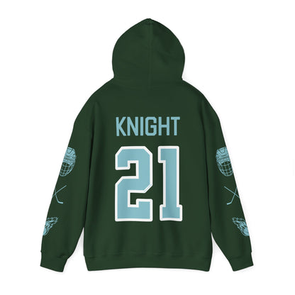 Hilary Knight 21 Heavy Fleet Hoodie