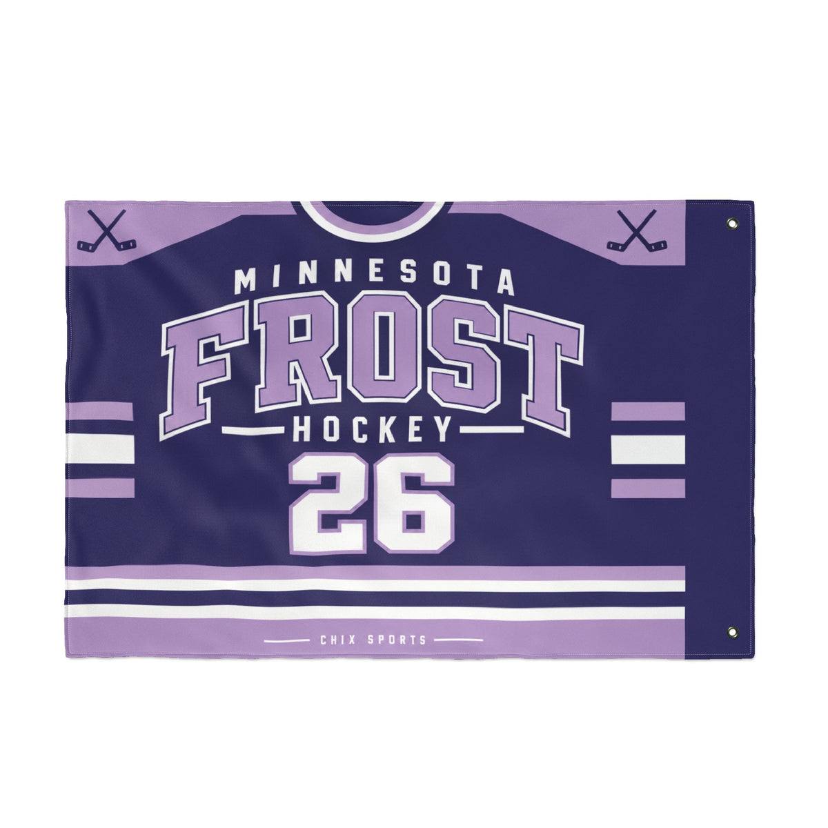 Minnesota Frost 36 x 24 Double-Sided Flag