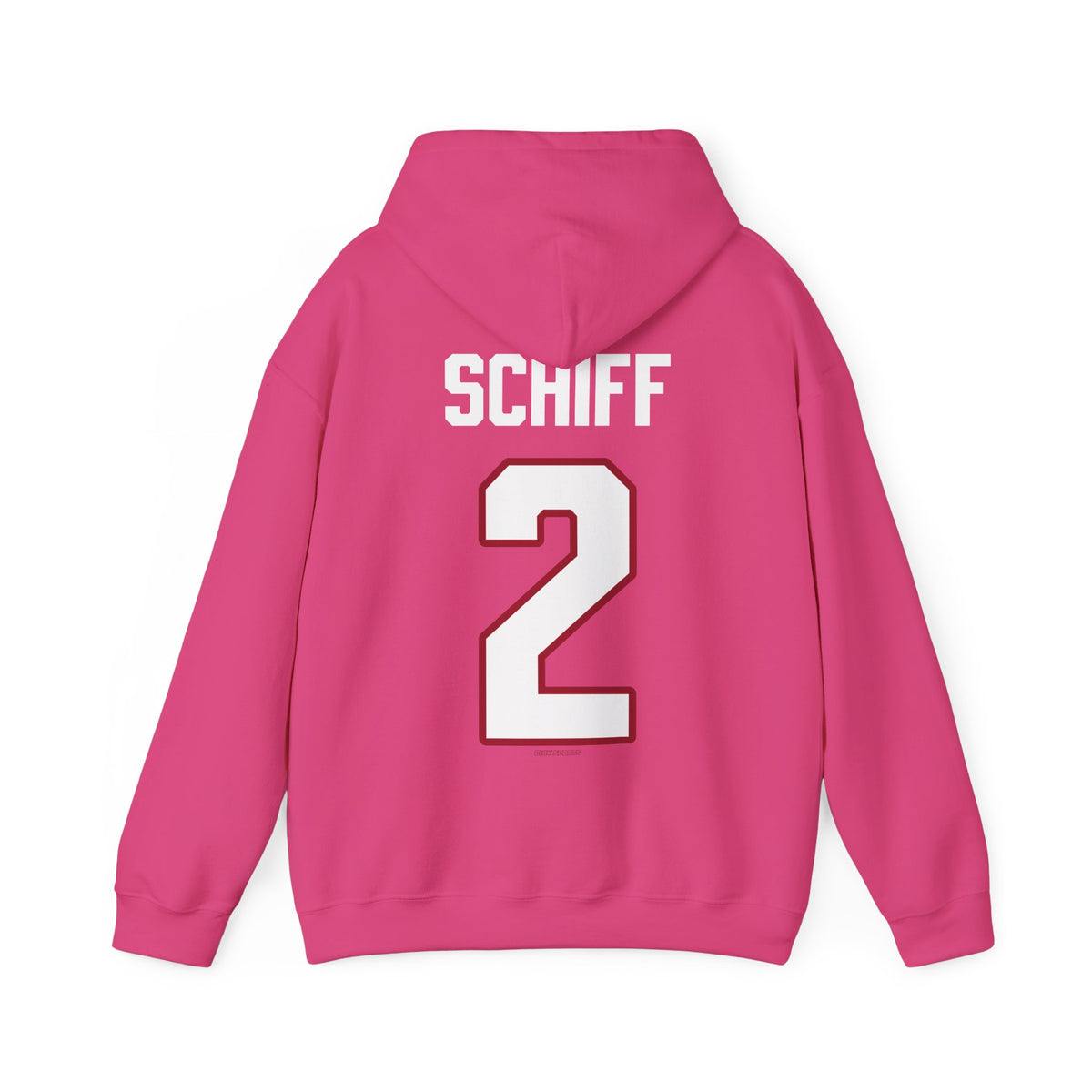 Georgia Schiff Detroit Hockey Club Unisex Moto Hoodie