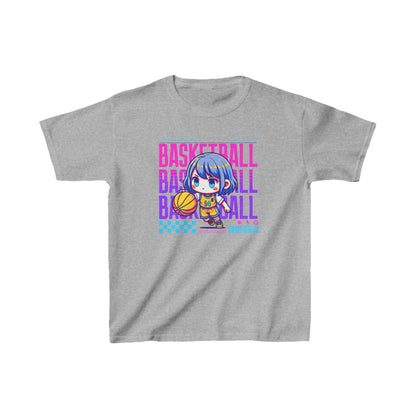 Girl's Basketball Heavy Cotton Shirt