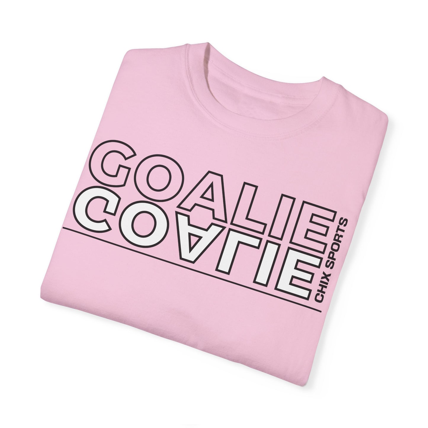 Outline GOALIE Position Garment-Dyed T-shirt