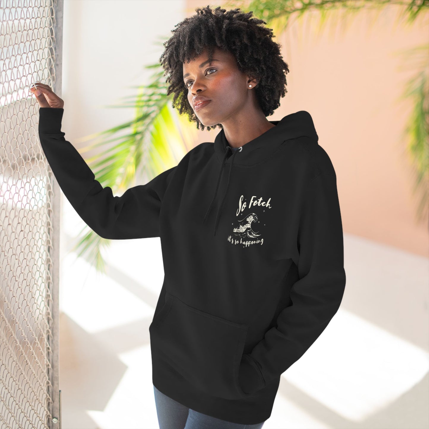 Premium "So Fetch" Women's Surf Hoodie