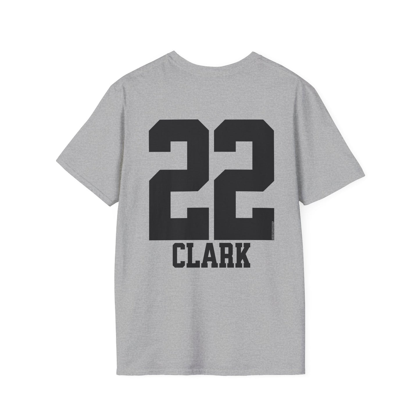 Caitlin Clark 22 Vintage Styling Black Print