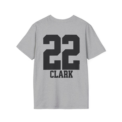 Caitlin Clark 22 Vintage Styling Black Print