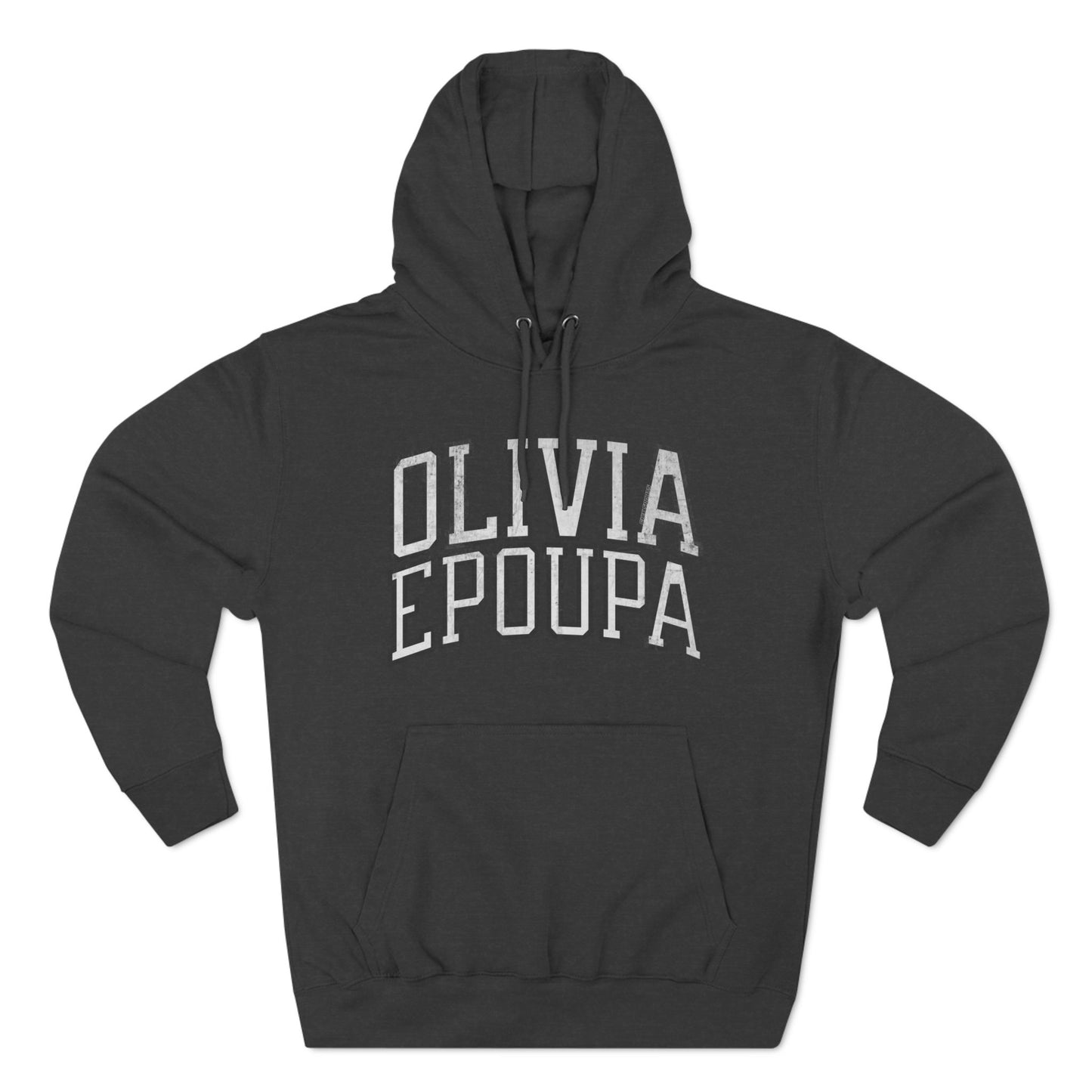 Olivia Epoupa Lynx Basketball Vintage Print Premium Hoodie