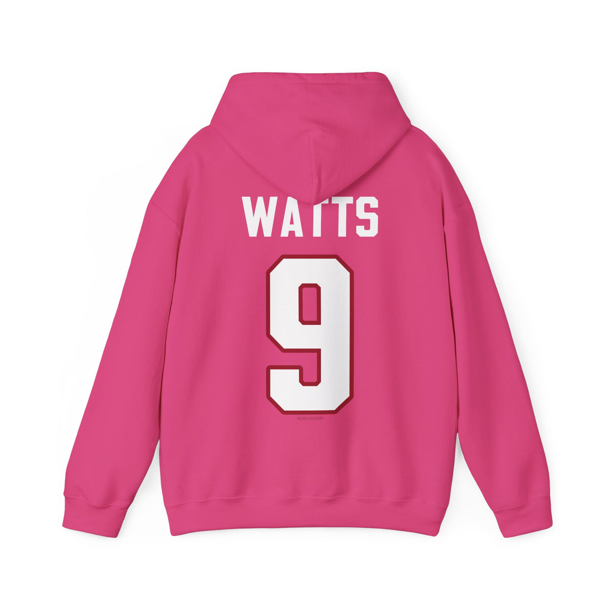 Daryl Watts Detroit Hockey Club Unisex Moto Hoodie