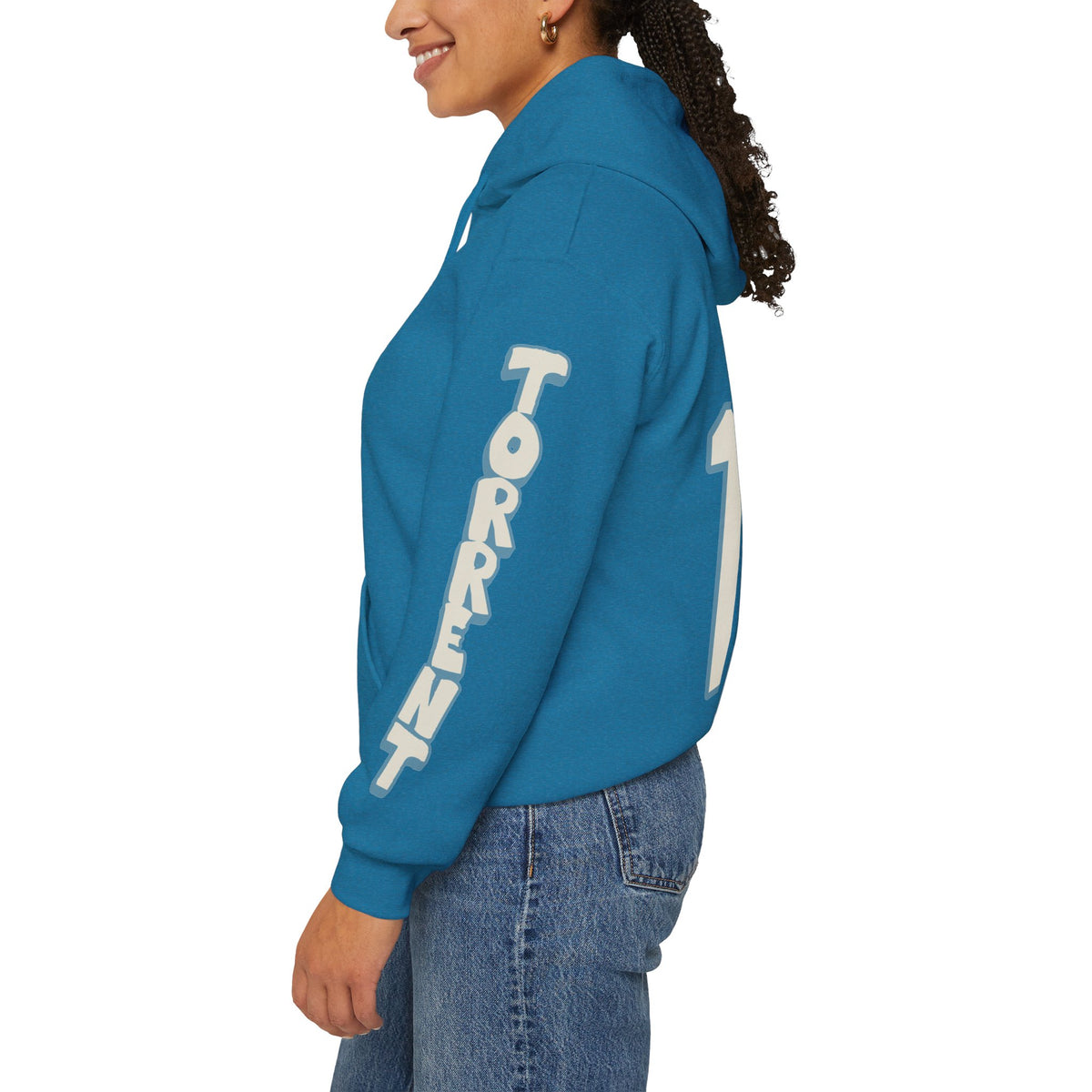 Neena Brick Torrent Unisex Hoodie