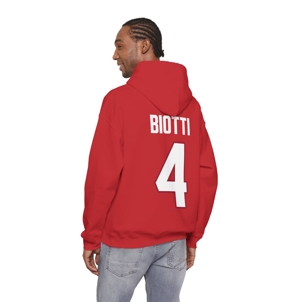 Mia Biotti Detroit Hockey Club Unisex Moto Hoodie