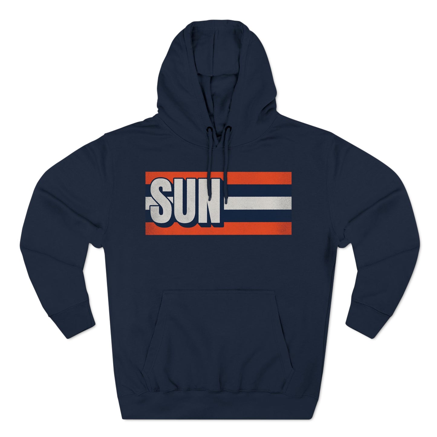 Sun Premium Vintage Style Basketball Hoodie