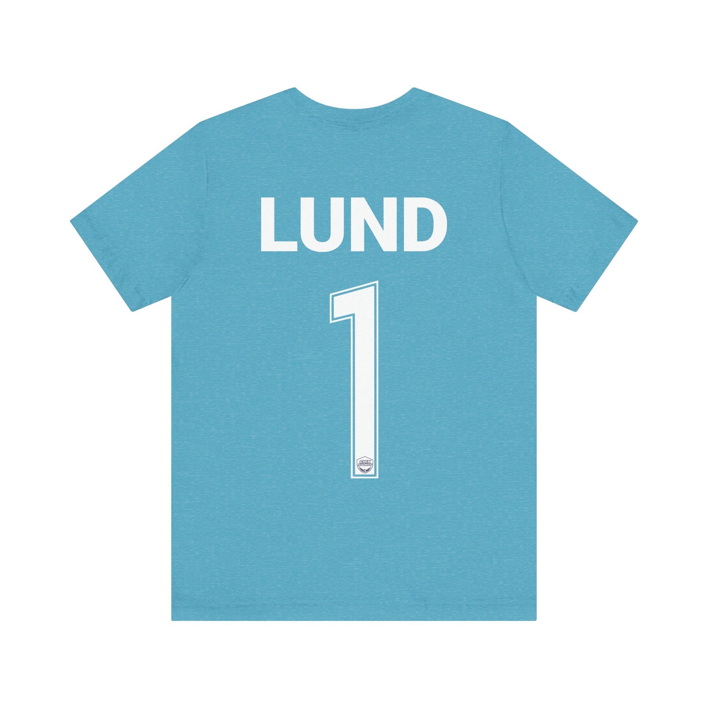 Katie Lund Racing Goalie Softblend T-shirt