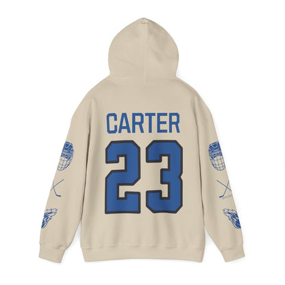 Megan Carter 23 Sceptres Hockey Heavy Hoodie