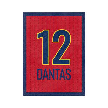 Damiris Dantas 12 Indiana Plush Microfiber Blanket