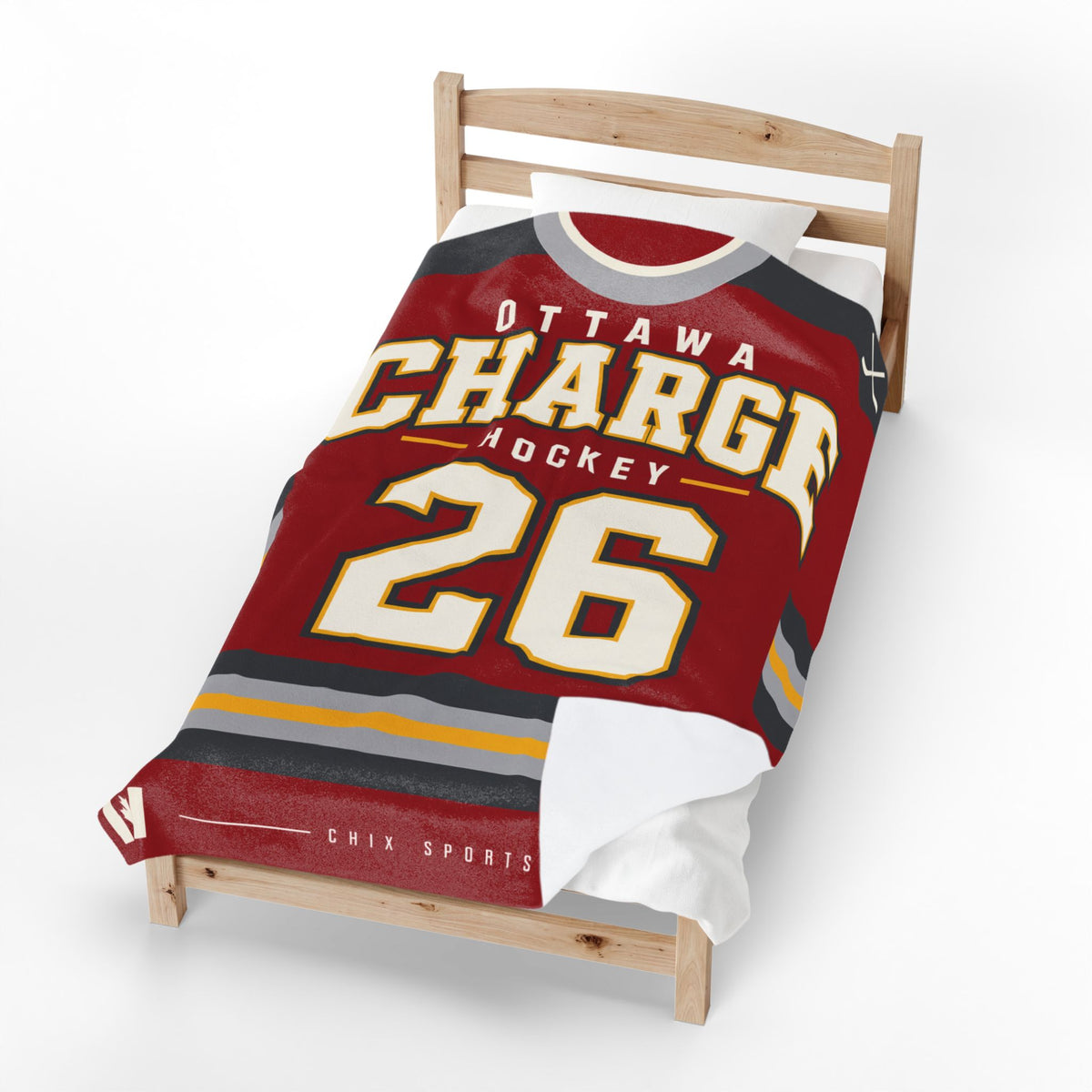 Ottawa Charge Plush Blanket