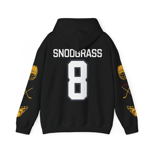 Natalie Snodgrass 8 Charge Hockey Heavy Unisex Hoodie