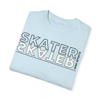 Outline SKATER Position Garment-Dyed T-shirt