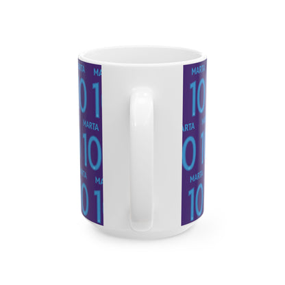 Marta 10 Orlando Soccer Ceramic Mug