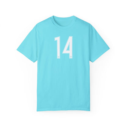 Claire Hutton 14 KC Current Player Premium T-shirt