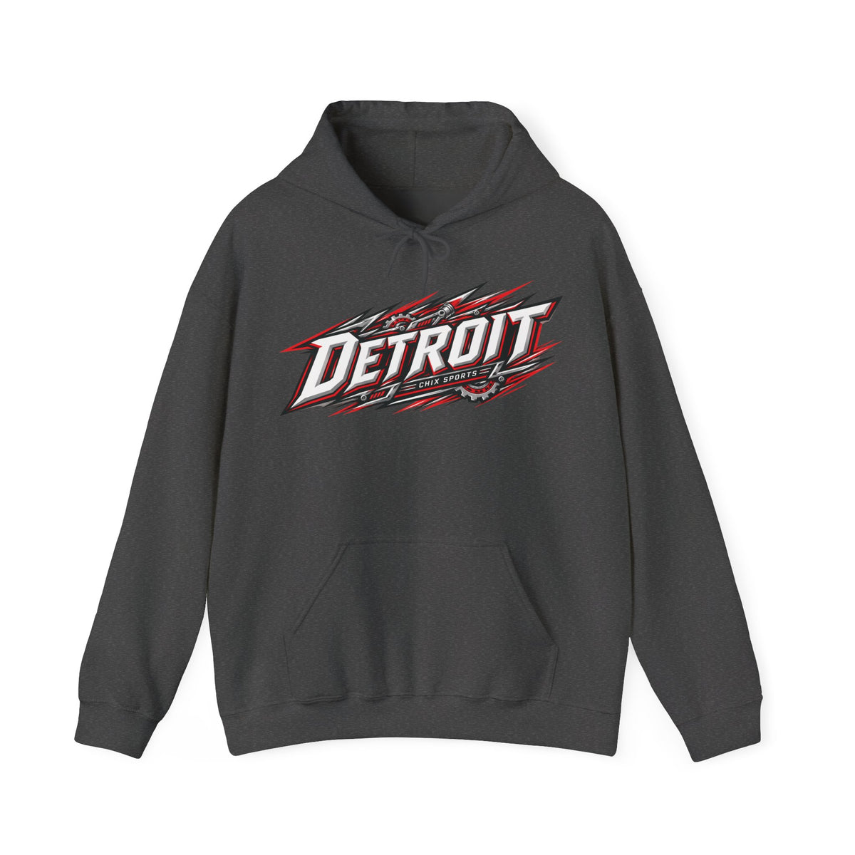 Mia Biotti Detroit Hockey Club Unisex Moto Hoodie