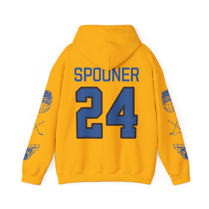 Natalie Spooner 24 Sceptres Hockey Heavy Hoodie