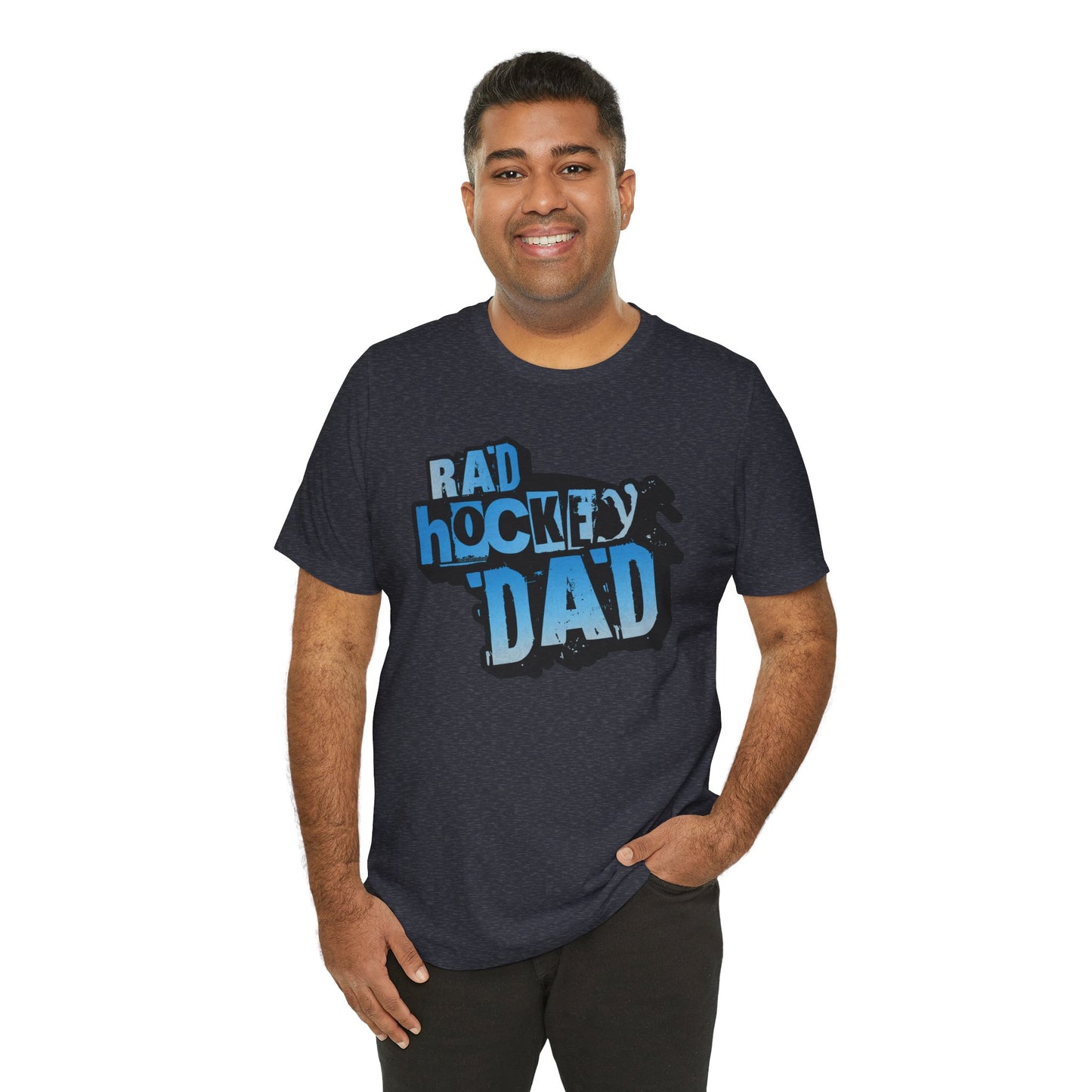 Rad Hockey Dad Softblend T-shirt