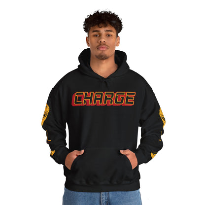 Logan Angers 35 Charge Hockey Heavy Hoodie