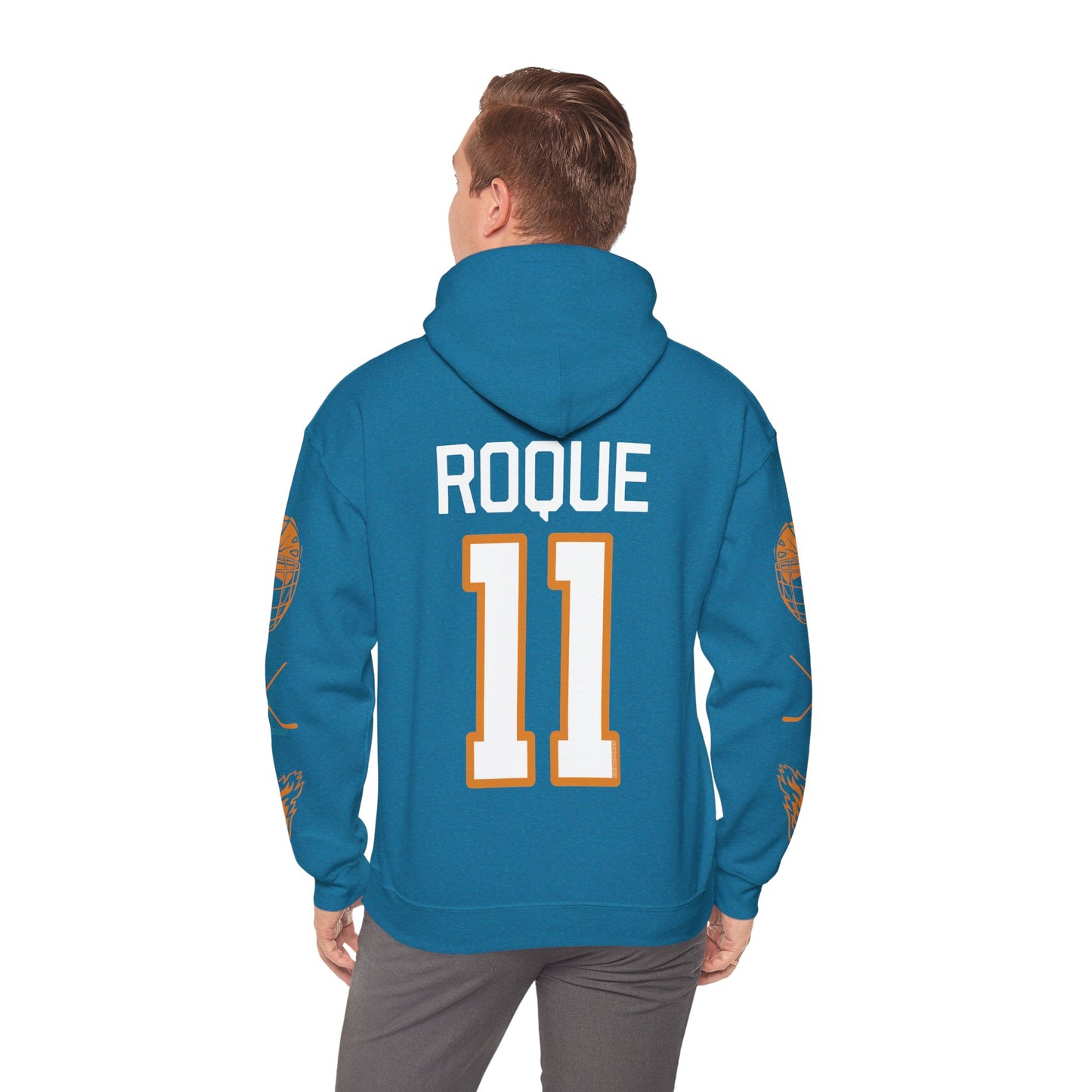 Abby Roque 11 Sirens Hockey Heavy Hoodie