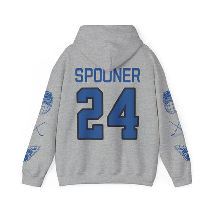 Natalie Spooner 24 Sceptres Hockey Heavy Hoodie