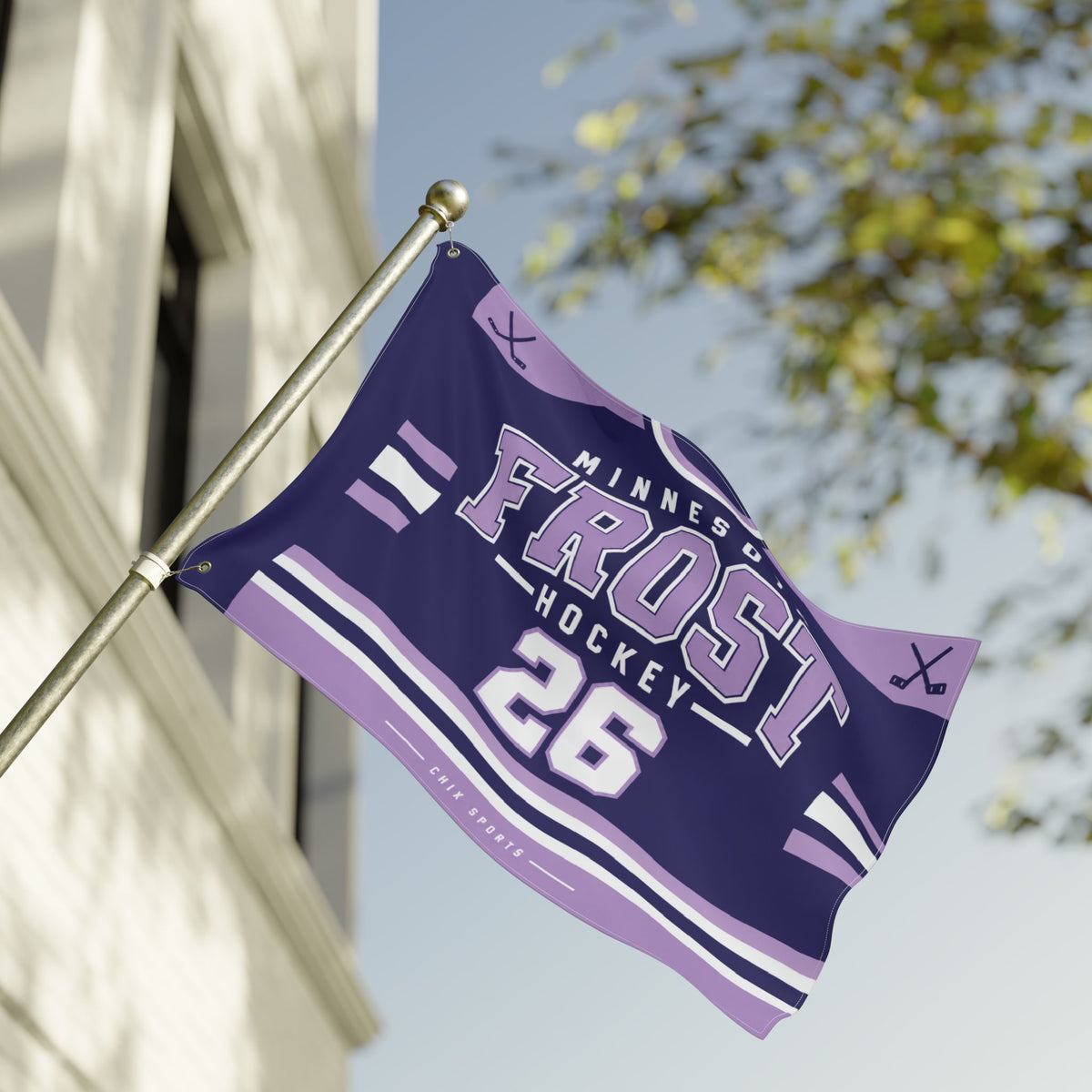 Minnesota Frost 36 x 24 Double-Sided Flag