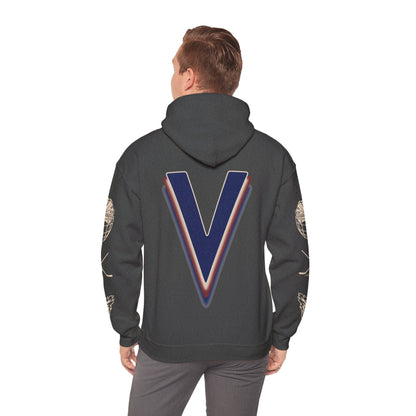 Victoire Hockey Two-Sided Print Heavy Hoodie