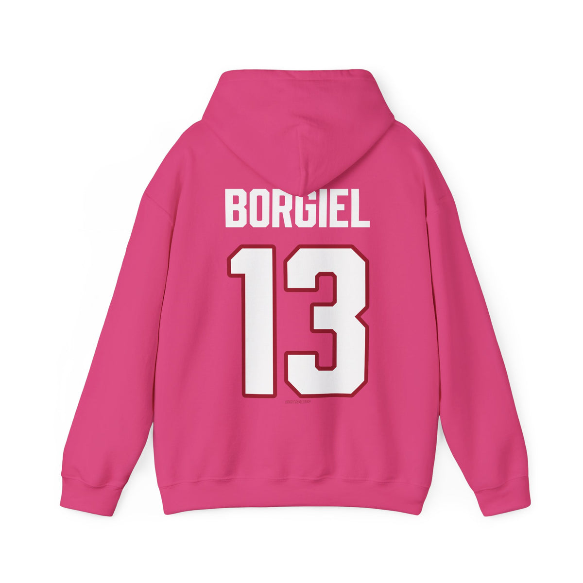 Casey Borgiel Detroit Hockey Club Unisex Moto Hoodie