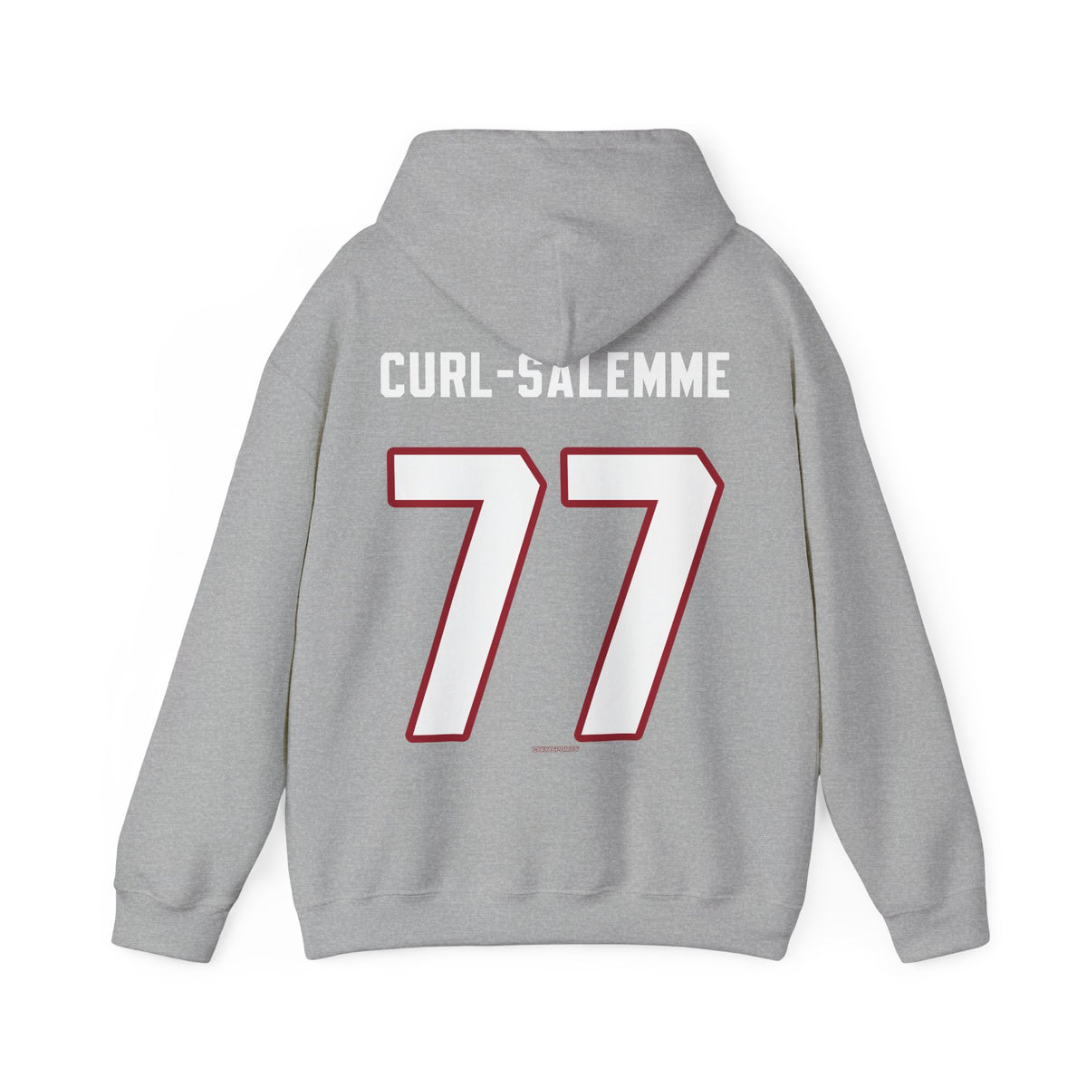 Britta Curl-Salemme Detroit Hockey Club Unisex Moto Hoodie