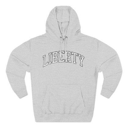 Liberty Basketball Vintage Print Premium Hoodie