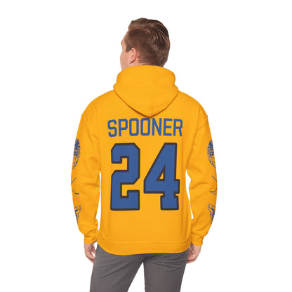 Natalie Spooner 24 Sceptres Hockey Heavy Hoodie