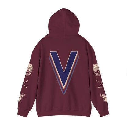 Victoire Hockey Two-Sided Print Heavy Hoodie