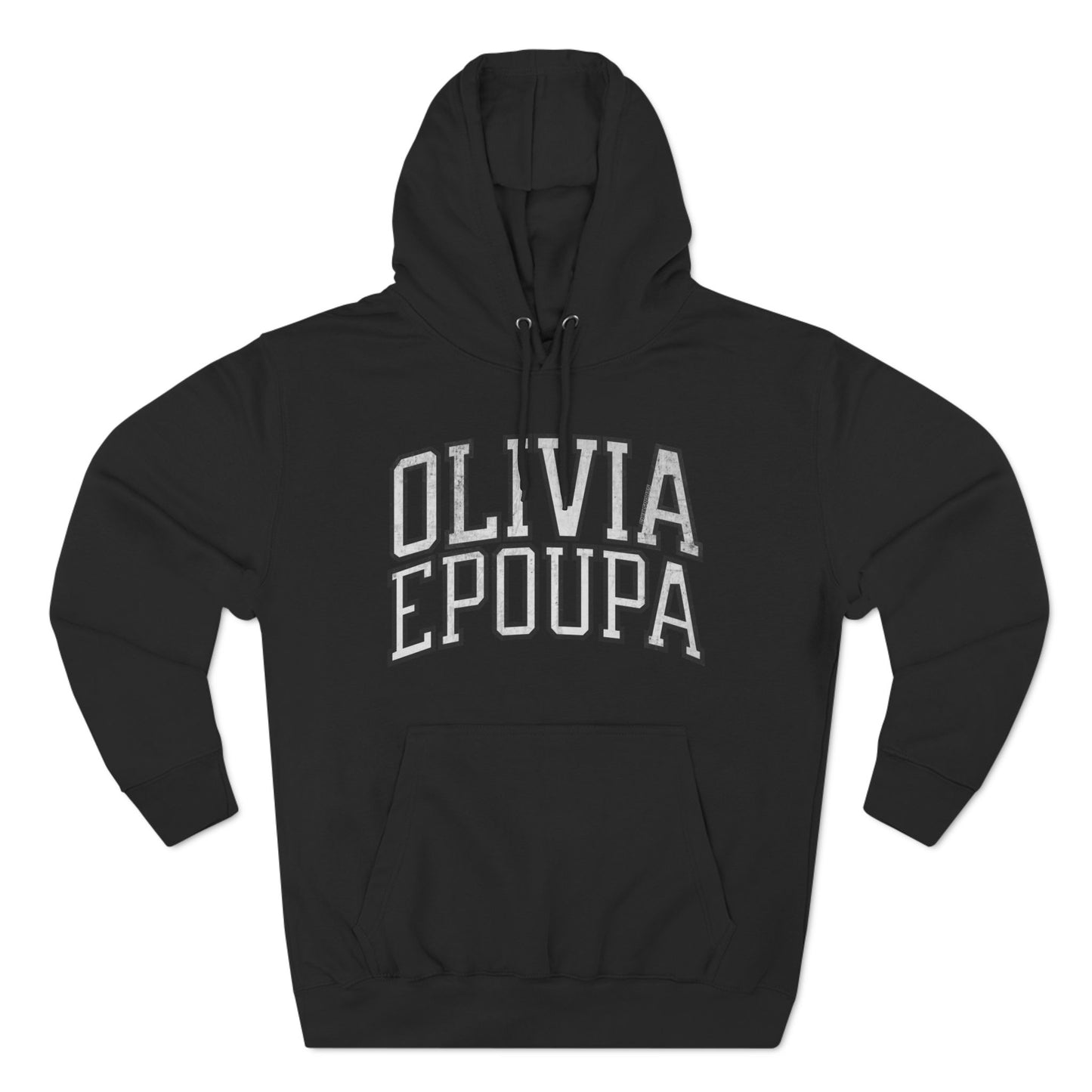 Olivia Epoupa Lynx Basketball Vintage Print Premium Hoodie