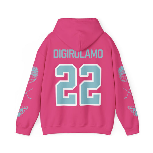 Jessica Digirolamo 22 Heavy Fleet Hoodie