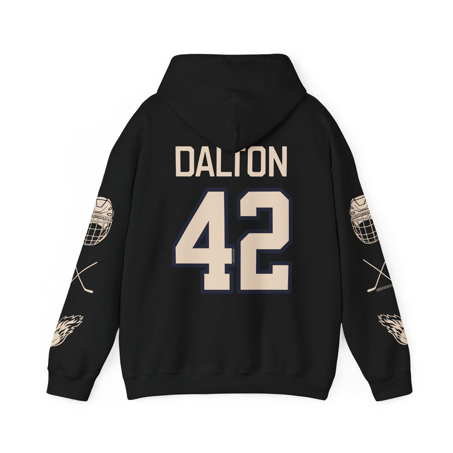 Claire Dalton 42 Victoire Hockey Heavy Hoodie