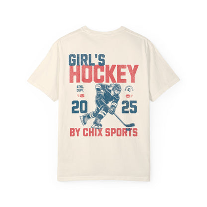 Girl's Hockey Shirt Two-Sided Vintage Style