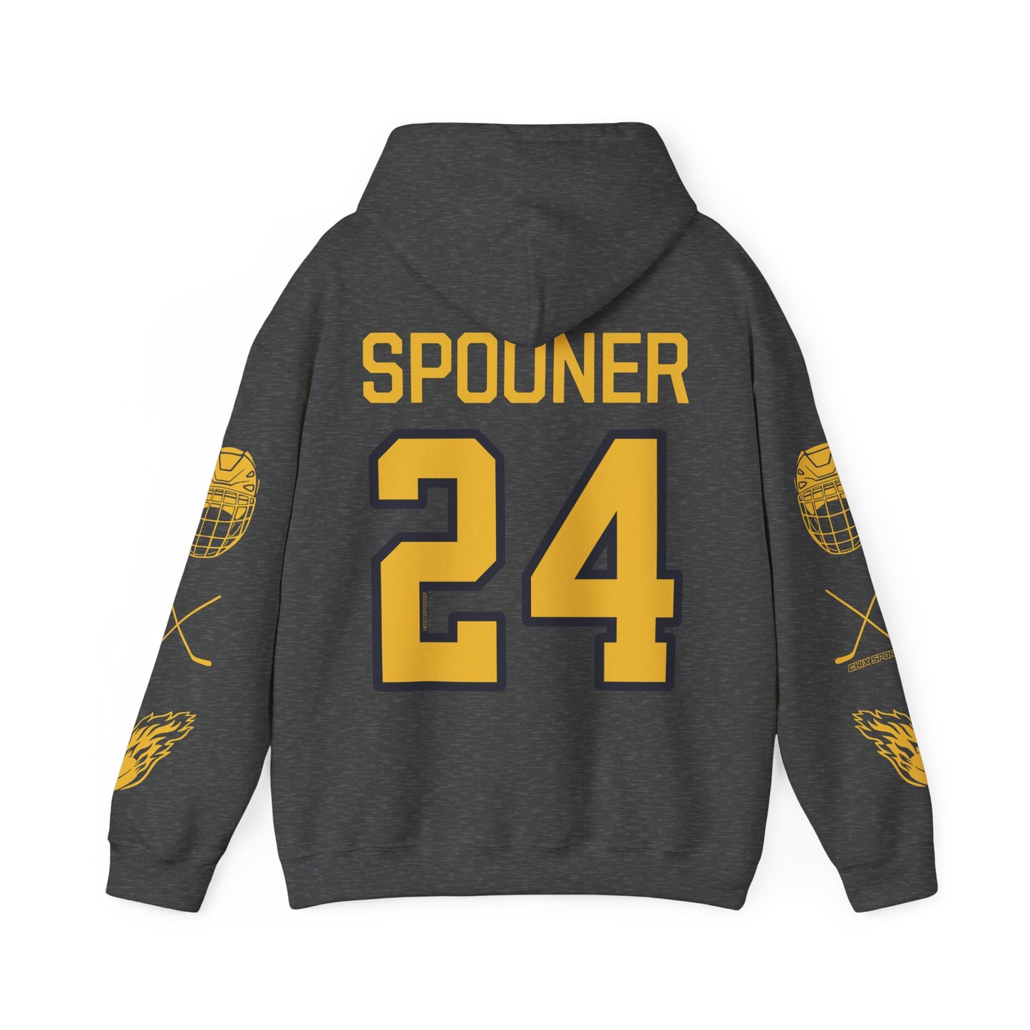 Natalie Spooner 24 Sceptres Hockey Heavy Hoodie