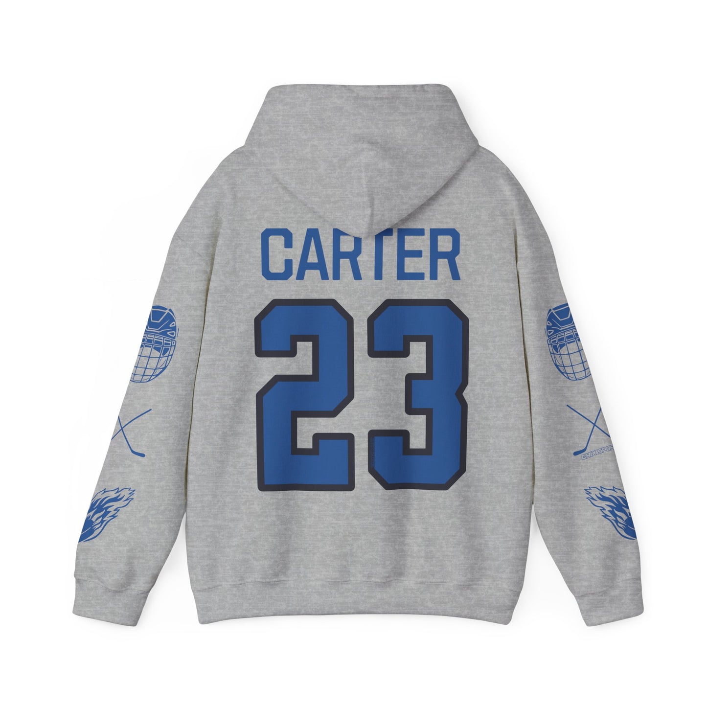 Megan Carter 23 Sceptres Hockey Heavy Hoodie