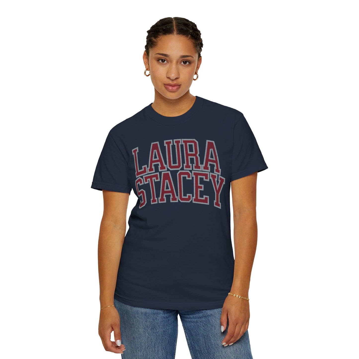 Laura Stacey Women's Hockey Star Vintage Print Premium T-shirt